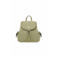SUEDE BACKPACK-BEIGE