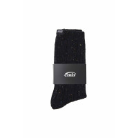 (WOMENS) NEP CABLE SOCKS-BLACK