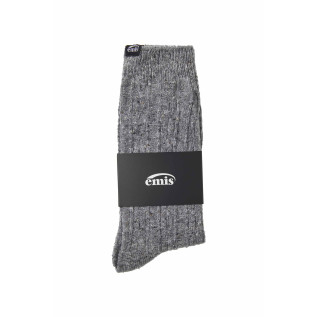 (MENS) NEP CABLE SOCKS-GRAY