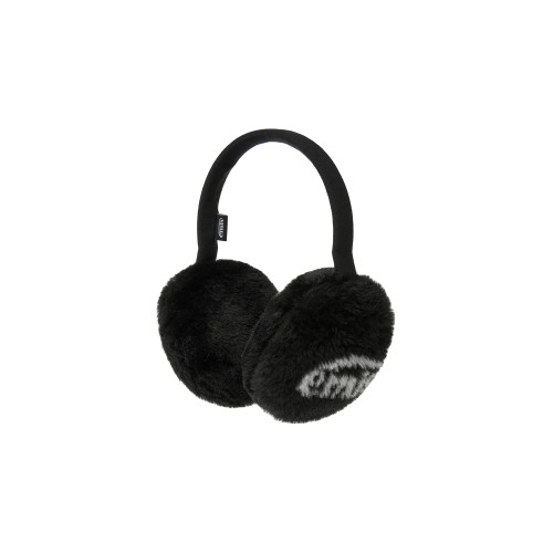 LOGO JACQUARD EAR MUFF (RENEWAL)-BLACK