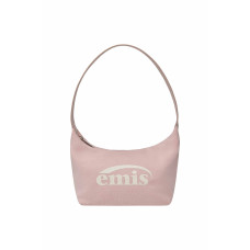 JERSEY HOBO BAG-PINK