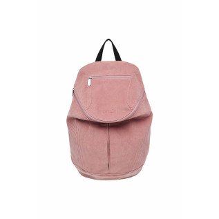 CORDUROY ZIP AROUND BACKPACK-PINK