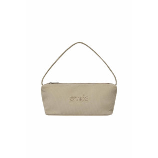 CORDUROY DAILY LONG HOBO BAG-BEIGE