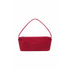 CORDUROY DAILY LONG HOBO BAG-RED