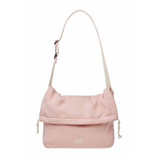 JERSEY FOLDING CROSSBODY BAG-PINK
