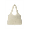 SHEARLING SHOULDER BAG-IVORY