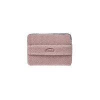 SHEARLING LAPTOP POUCH-PINK