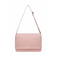 NYLON PADDED CROSSBODY BAG-PINK
