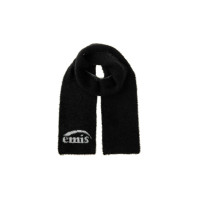 NEW LOGO SHAGGY MUFFLER-BLACK