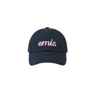 LAYERED LOGO BALL CAP-NAVY