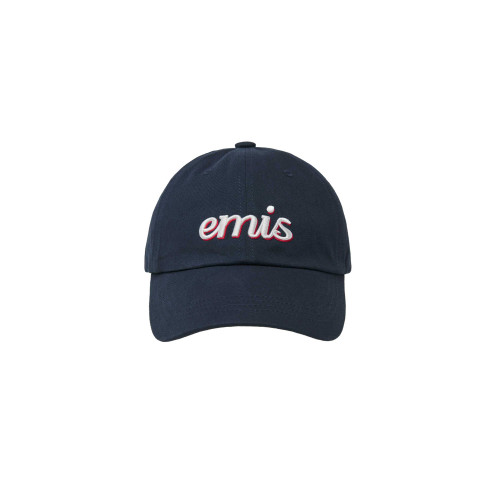 LAYERED LOGO BALL CAP-NAVY