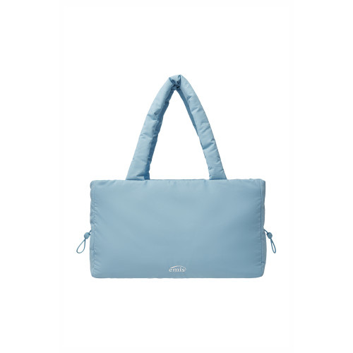 PUFFER STRING TOTE BAG-SKY BLUE