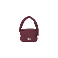 PUFFER MICRO BAG-BURGUNDY
