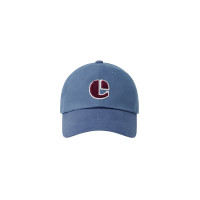 BOUCLE VINTAGE LOGO BALL CAP-BLUE