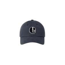 BOUCLE VINTAGE LOGO BALL CAP-NAVY