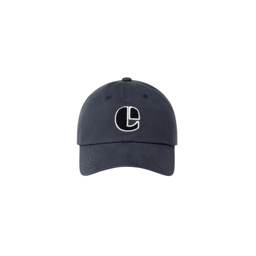 BOUCLE VINTAGE LOGO BALL CAP-NAVY
