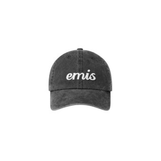 VINTAGE PIGMENT BALL CAP-BLACK