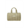 SHEARLING DUFFLE BAG-BEIGE