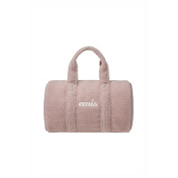 SHEARLING DUFFLE BAG-PINK