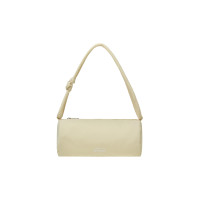 PUFFER BARREL BAG-BEIGE