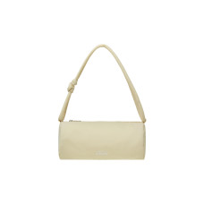 PUFFER BARREL BAG-BEIGE