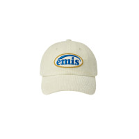 CORDUROY WAPPEN BALL CAP (RENEWAL)-CREAM