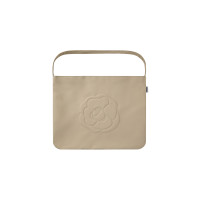 ROSE STITCH ECO BAG-BEIGE