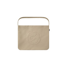 ROSE STITCH ECO BAG-BEIGE