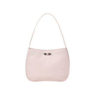 MINI CORSAGE APPLIQUE SHOULDER BAG-PINK