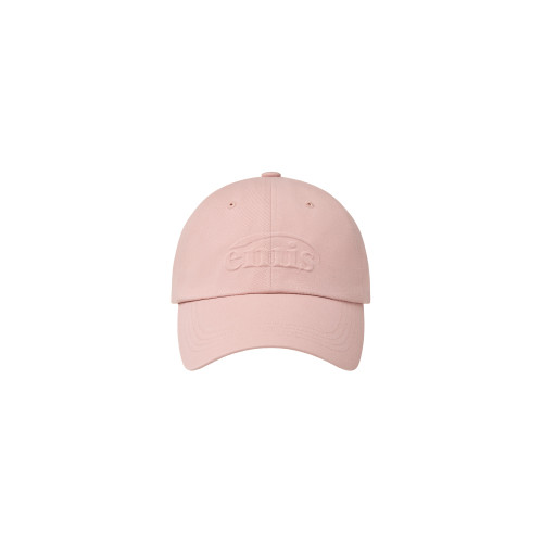 EMBOSSING LOGO BALL CAP-PINK