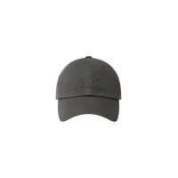 EMBOSSING LOGO BALL CAP-CHARCOAL