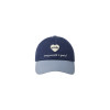 HEART WAPPEN TONE ON TONE BALL CAP-NAVY