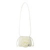 CORSAGE STRING MINI BAG-IVORY